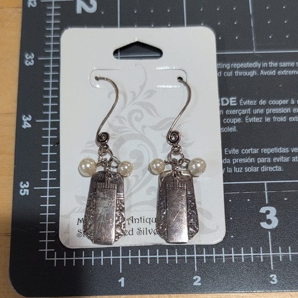 NWT Antique Silverware Earrings - Picture 2 of 7